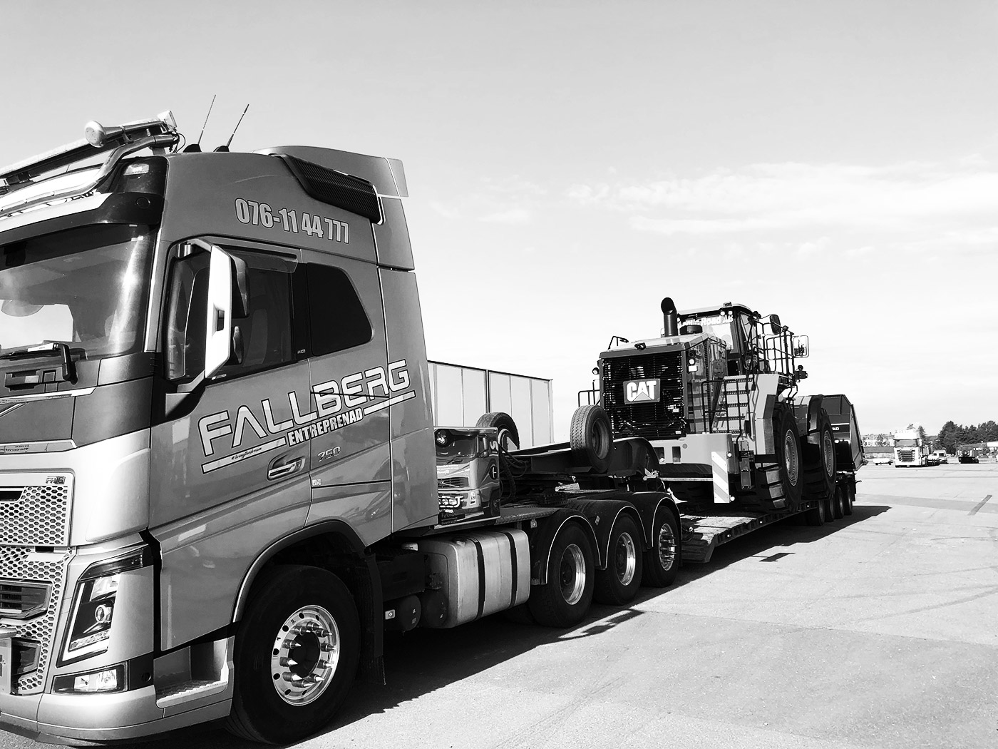 Fallberg Entreprenad - Experter inom transporter